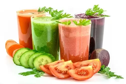 vegetable juices for a diet drinker