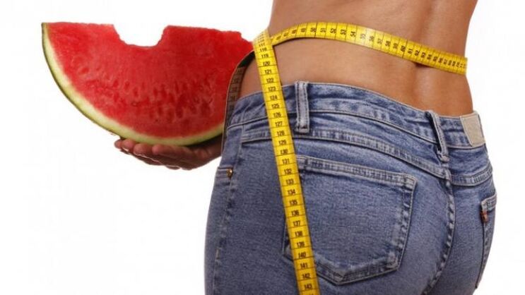 weight loss on a watermelon diet